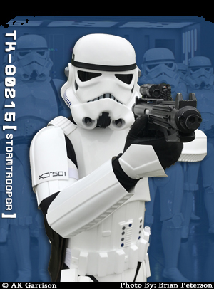 John G., TK 90215, Stormtrooper: ANH Stunt John G., TK 90215, Stormtrooper: ANH Stunt